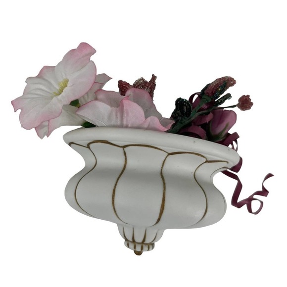 Vintage Lefton Floral Spout & Pot Japanese Ceramic Set of 2 - Picture 6 of 9